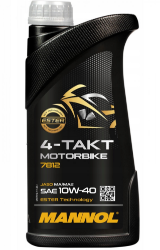 Mannol 4T 10W40 Motorbike Ester  1L 7812